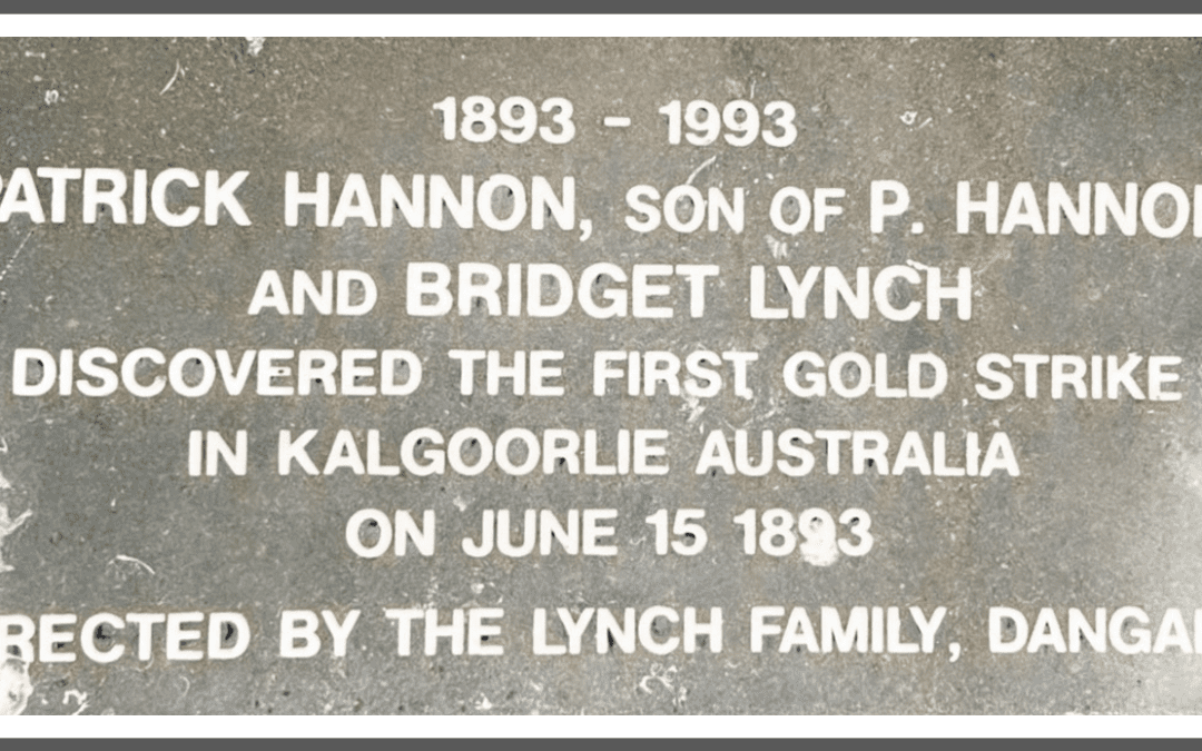 Paddy Hannan Centenary